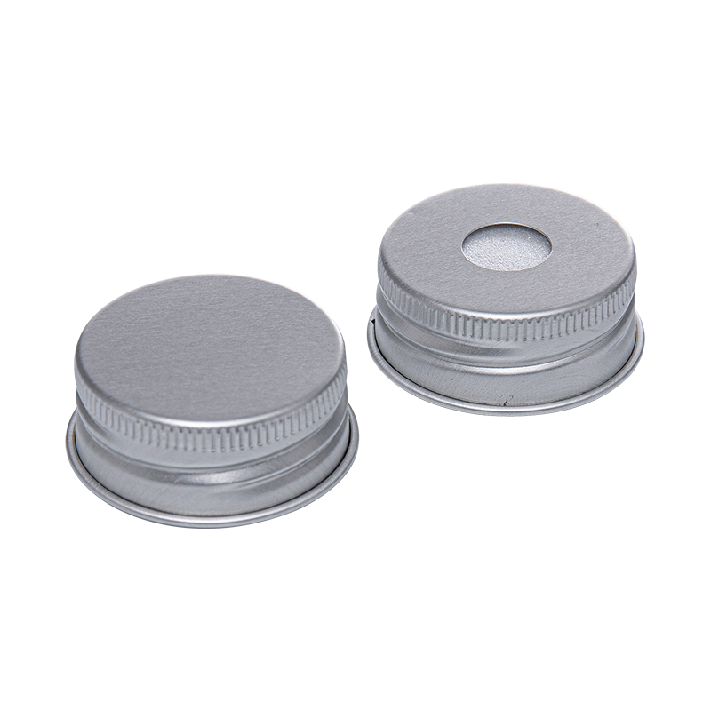 38 mm flad/perforeret aluminiumsflaskehætter